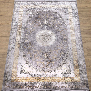 Ковры дизайн B5326A цвет L.GREY C. / MUSTARD Paradise