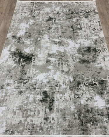 04643B CREAM/L.GREEN DECO