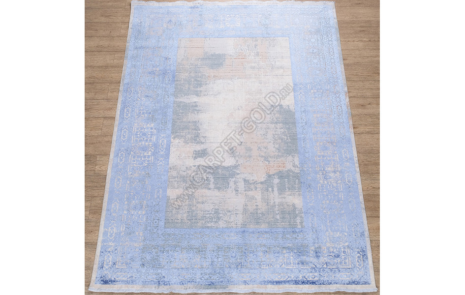 Турецкий ковер Art Deco Vintage 3035A ЦВЕТ CREAM2 / BLUE2