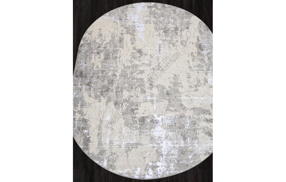 Ковер F169 - CREAM-NATURAL - Овал - коллекция LIMAN