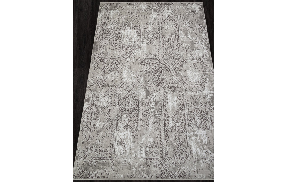 Ковер F390 - GRAY - Прямоугольник - коллекция SILVER