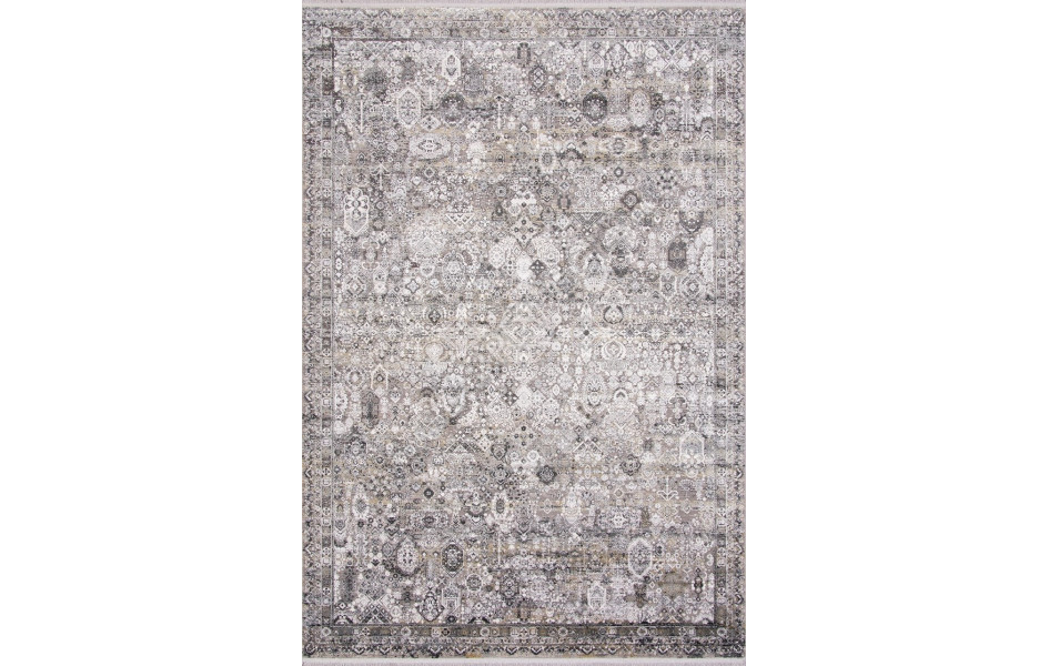 Ковер M264A - C.D.GRAY / D.GRAY - Прямоугольник - коллекция OLIMPOS