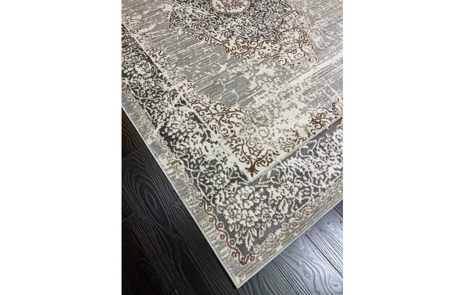 Ковер MP19 - GRAY - Прямоугольник - коллекция MILEDY