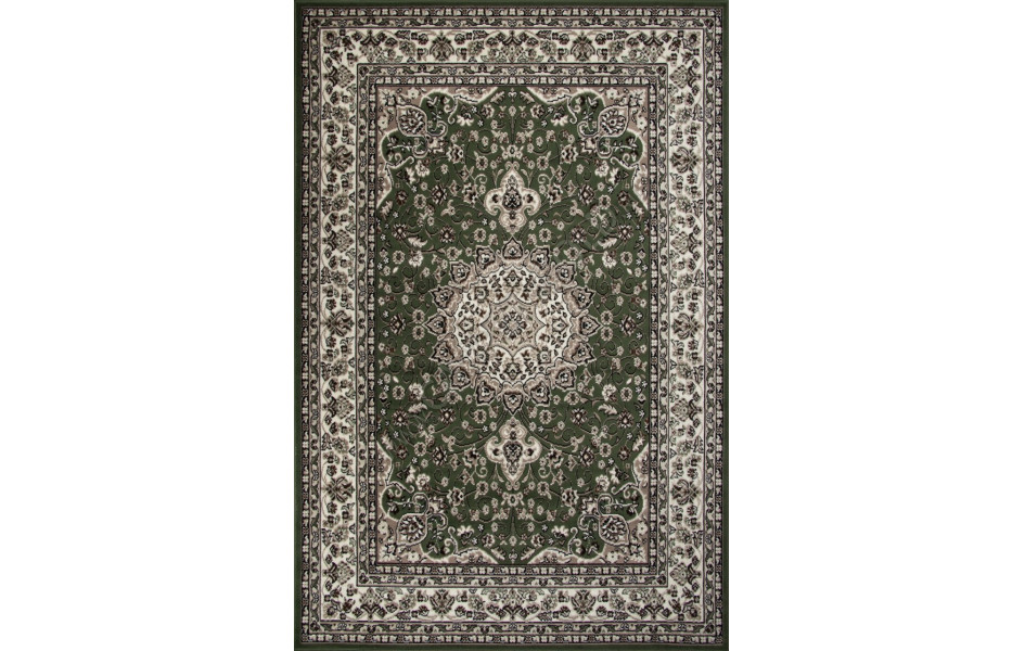 Ковер D411 - GREEN - Прямоугольник - коллекция GAVANA