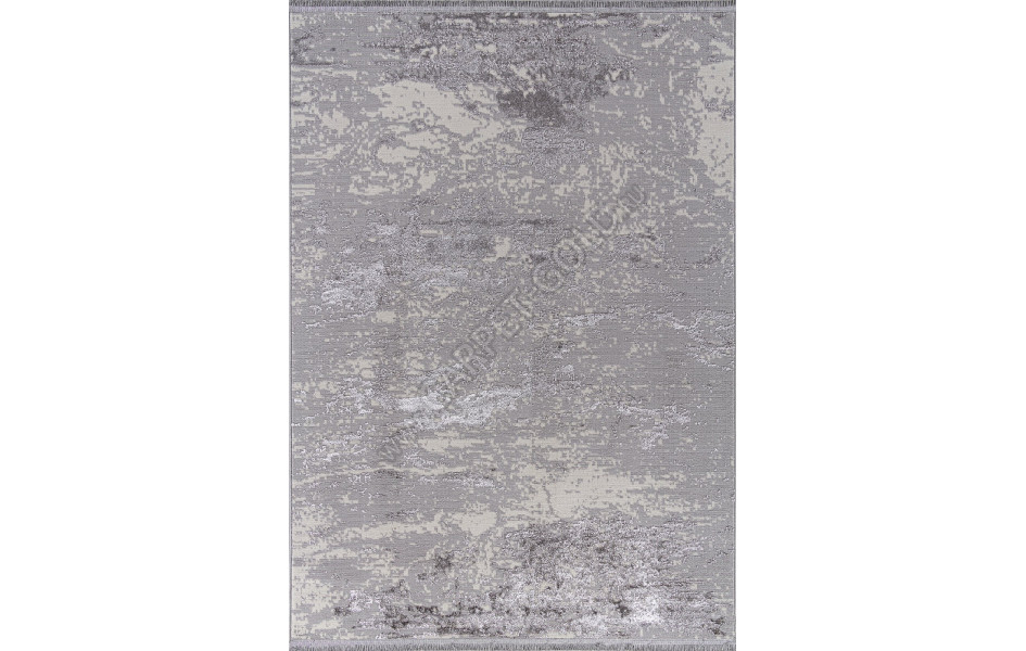 Ковер 3062G - GREY / GREY - Прямоугольник - коллекция LORA